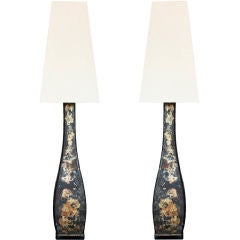Pair of Kneedler Fauchere Custom Table Lamps