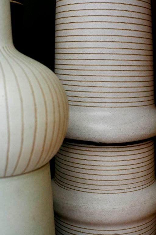 Ceramic Collection of Martz Lamps