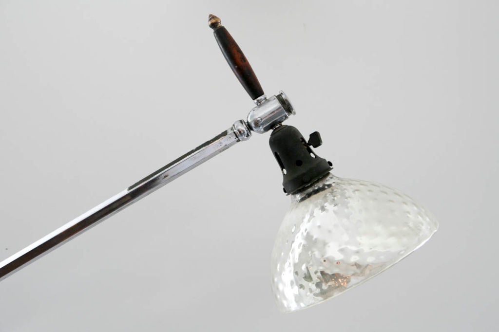 Large Industrial Wall Lamp at 1stdibs