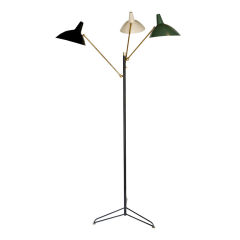 Italian Three Arm Floor Lamp