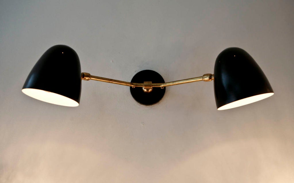Disderot Double Arm Wall Lamps at 1stdibs