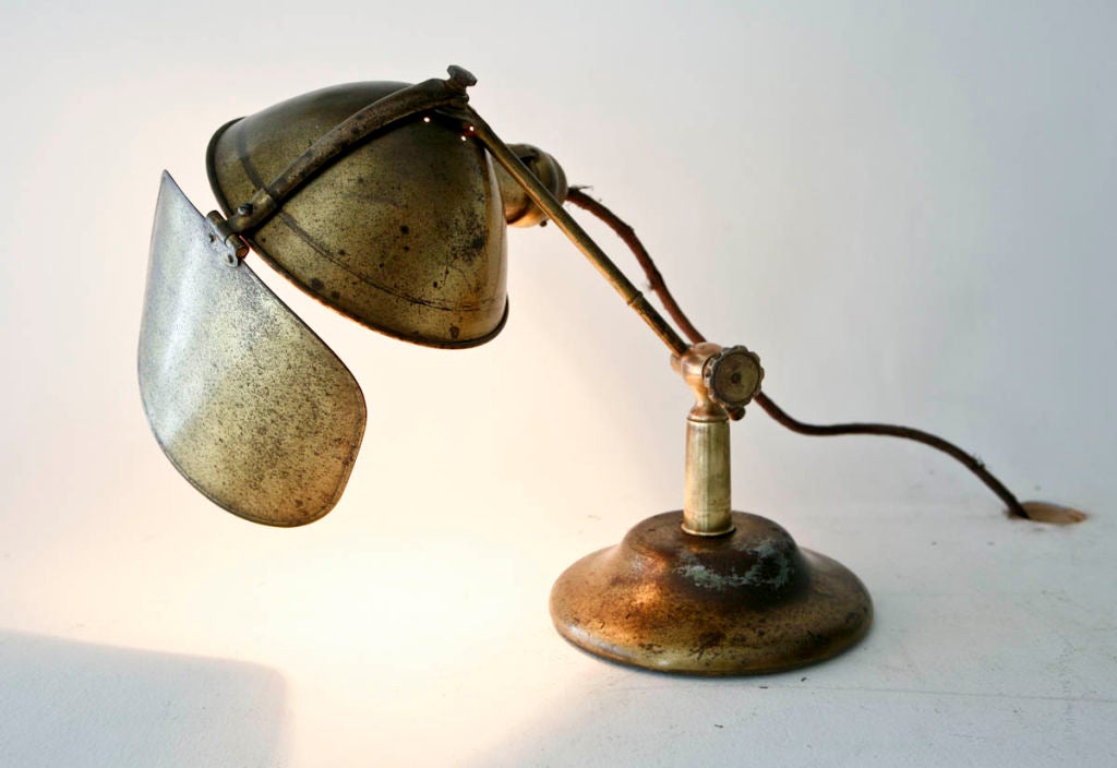 Industrial Jewelers Lamp For Sale at 1stdibs