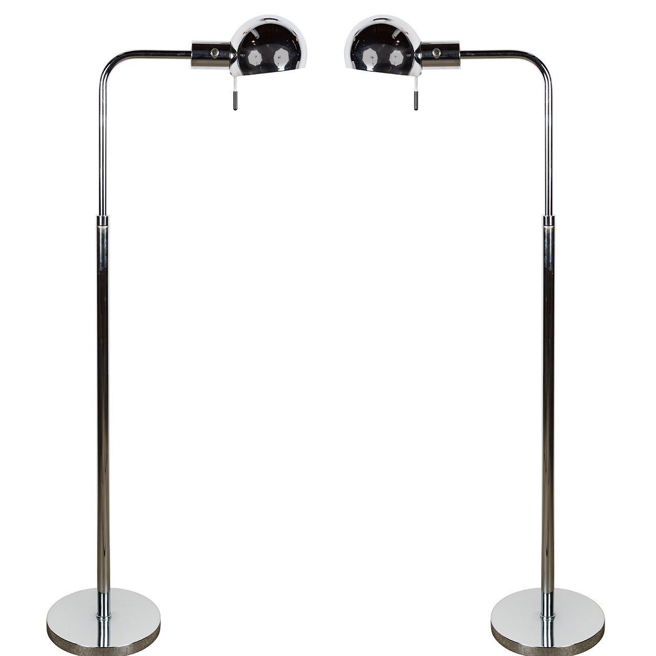 Pair of George Hansen Floor Lamps