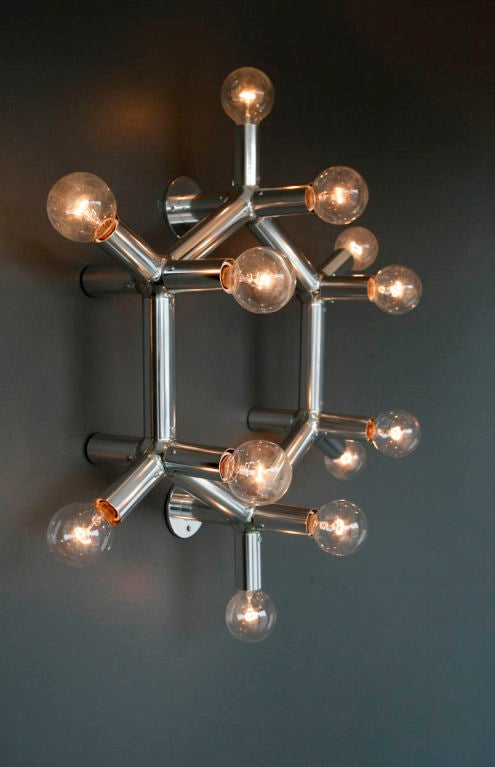 Aluminum Robert Haussmann Wall Lamps