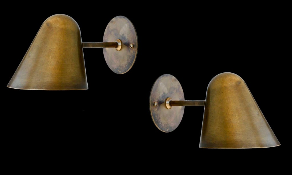 Pair of Jaques Biny Sconces