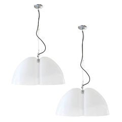 Two Ingo Maurer Tricena Lamps