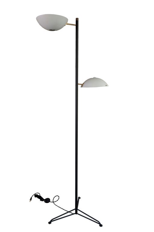 Italian Two Arm Floor Lamp