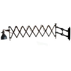 Rare F A Hardy & Company Scissor Lamp 2