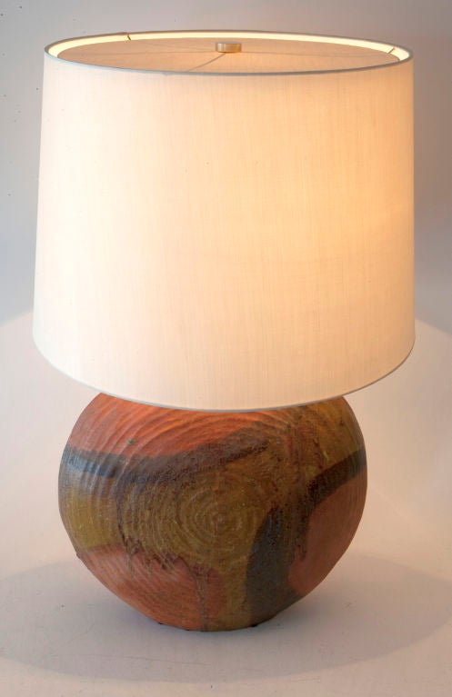 Stoneware Marcello Fantoni Table Lamp