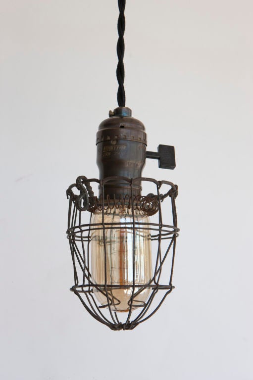 Three Industrial Cage Lamps 1