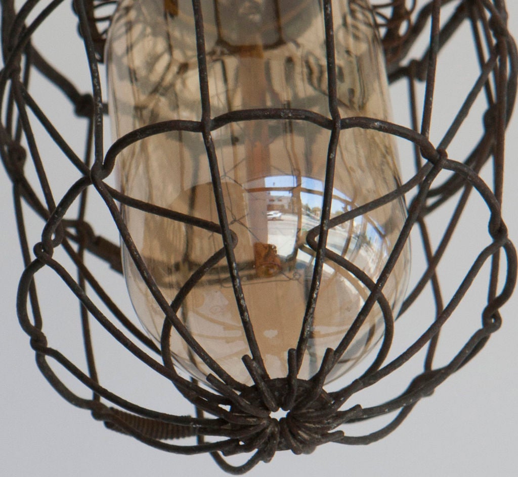 Three Industrial Cage Lamps 2