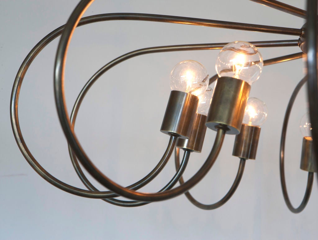 Rewire Custom Twelve Arm Chandelier 3