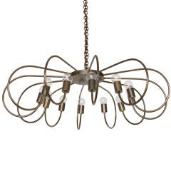 Rewire Custom Twelve Arm Chandelier