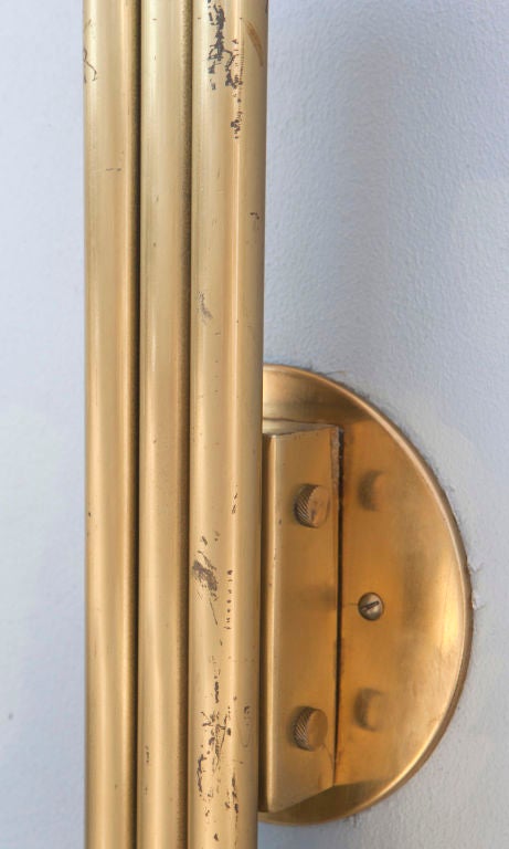 Pair of Sergio Asti Wall Lamps for Candle at 1stdibs