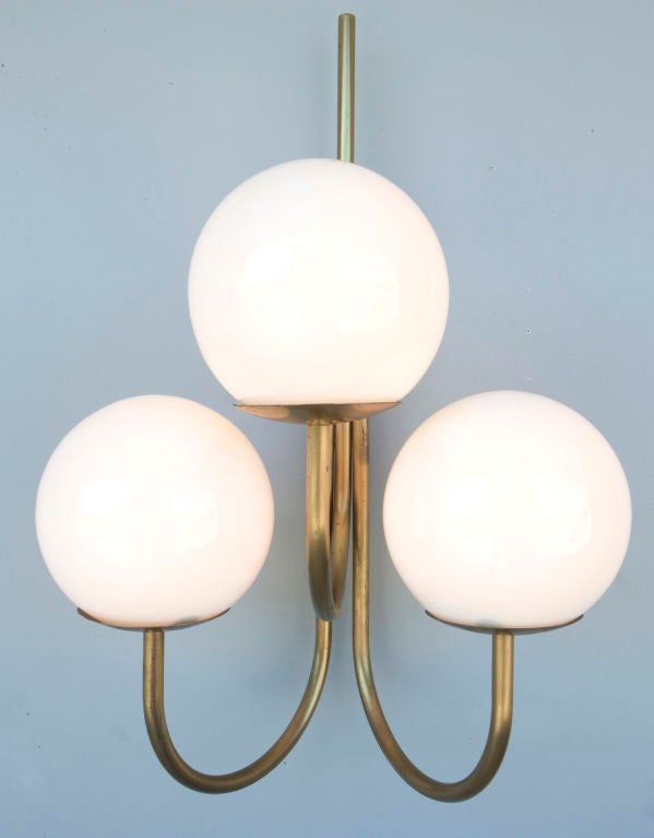 Pair of Sergio Asti Wall Lamps for Candle at 1stdibs
