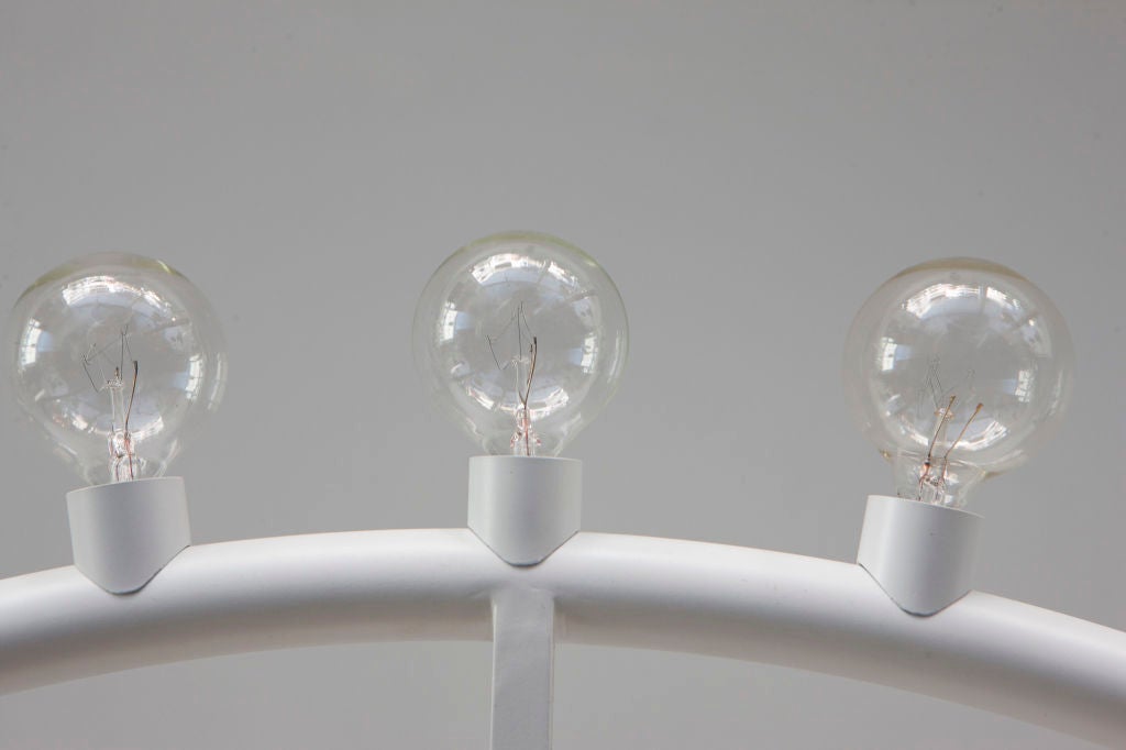Contemporary Rewire Custom Ring of Lights Chandelier