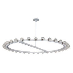Rewire Custom Ring of Lights Chandelier 12