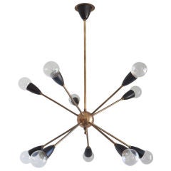 Italian Multi Arm Ceiling Lamp