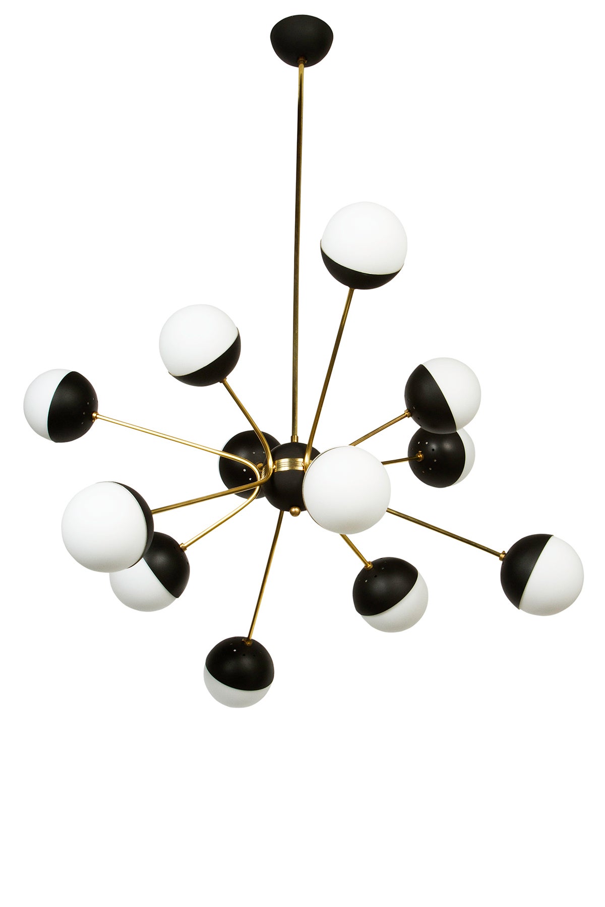 Rewire Custom Orb Chandelier For Sale