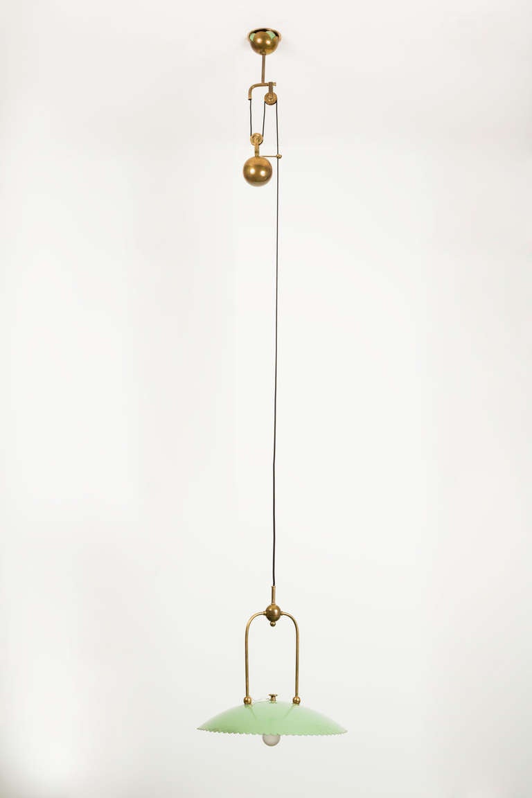 Italian Pulley Lamp