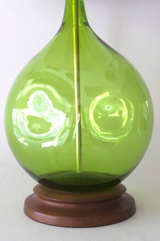 Mid-20th Century Blenko Table Lamp