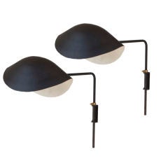 Pair of Serge Mouille Antony Sconces