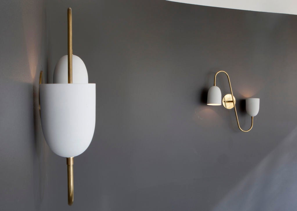 Mid-20th Century Pair of Arredoluce Sconces