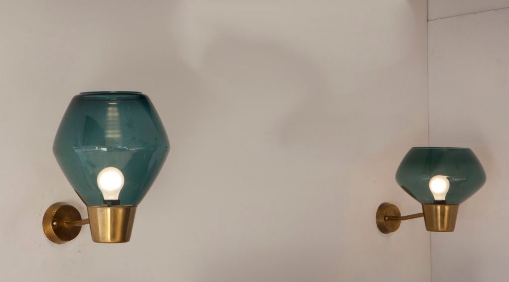 Unique Pair of Swedish Sconces 1