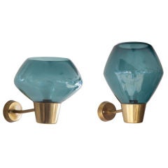 Unique Pair of Swedish Sconces