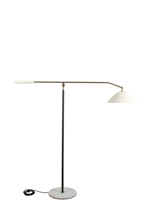 Stilnovo Swing Arm Floor Lamp