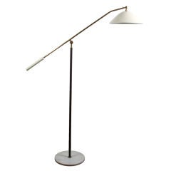 Vintage Stilnovo Swing Arm Floor Lamp