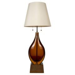 Livio Seguso Large Table Lamp