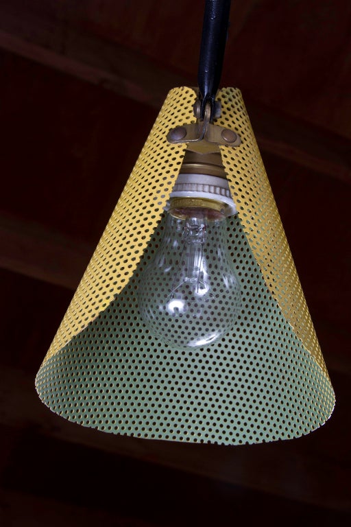 Pair of French Perforated Wall Lamps 5
