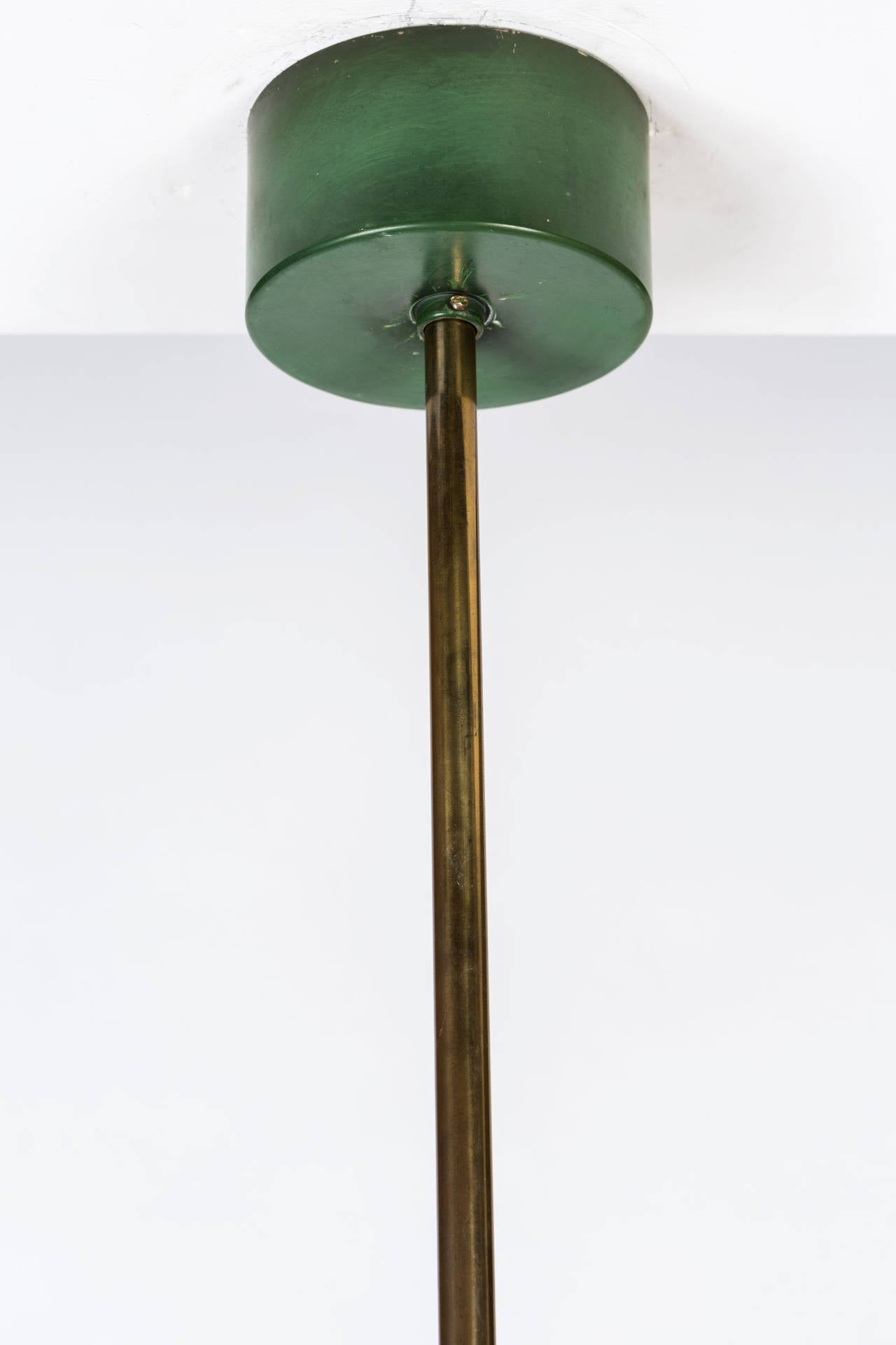 Mid-20th Century Stilnovo 12 Globe Chandelier