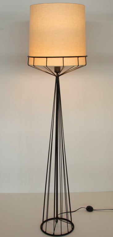 Wire Series floor lamp designed by Tony Paul