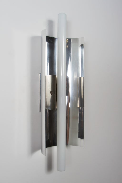 Pair of Gio Ponti Sconces In Excellent Condition In Los Angeles, CA