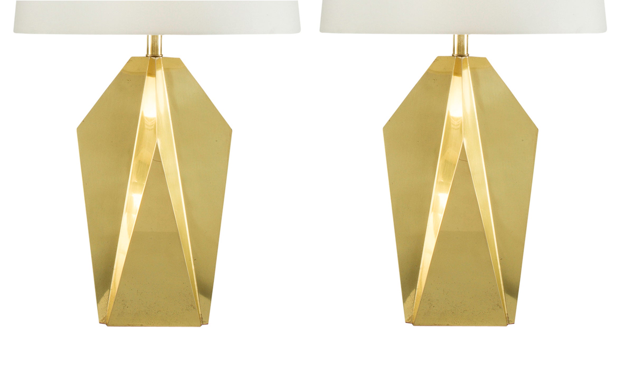 Pair of Sculptural Table Lamps