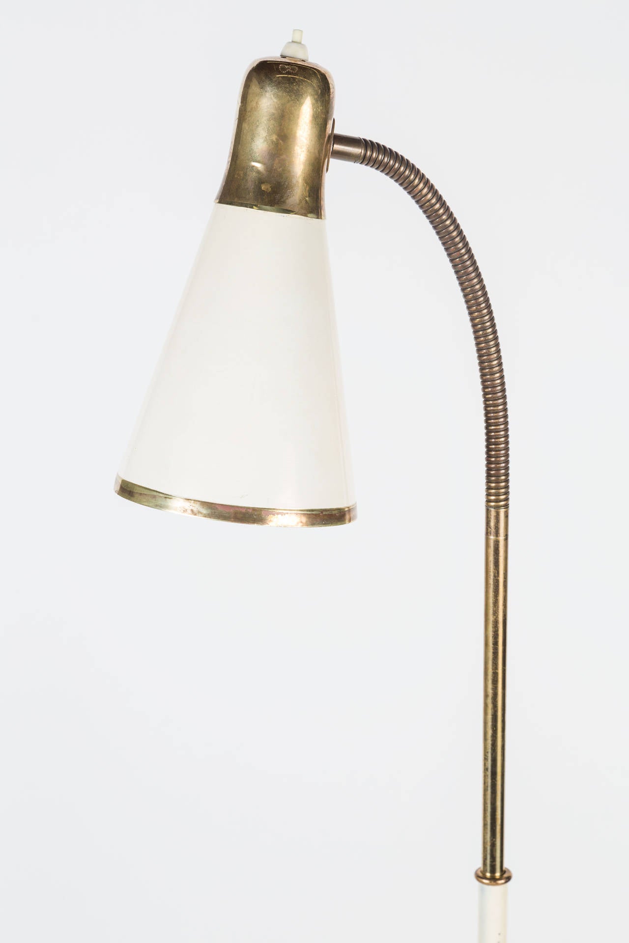 Brass Birger Dahl Floor Lamp