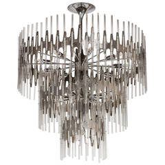 Vintage Gaetano Sciolari Chandelier