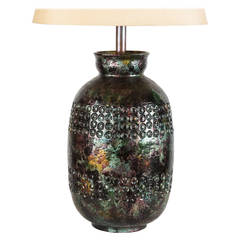 Italian Ceramic Table Lamp 4