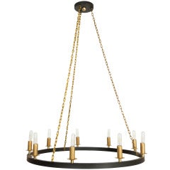 Lightolier Ring Chandelier