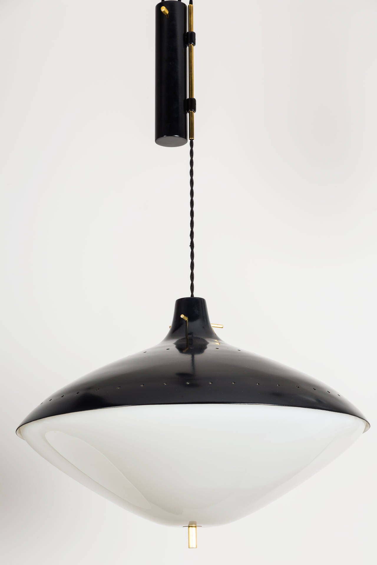 Mid-Century Modern Italian Pulley Lamp