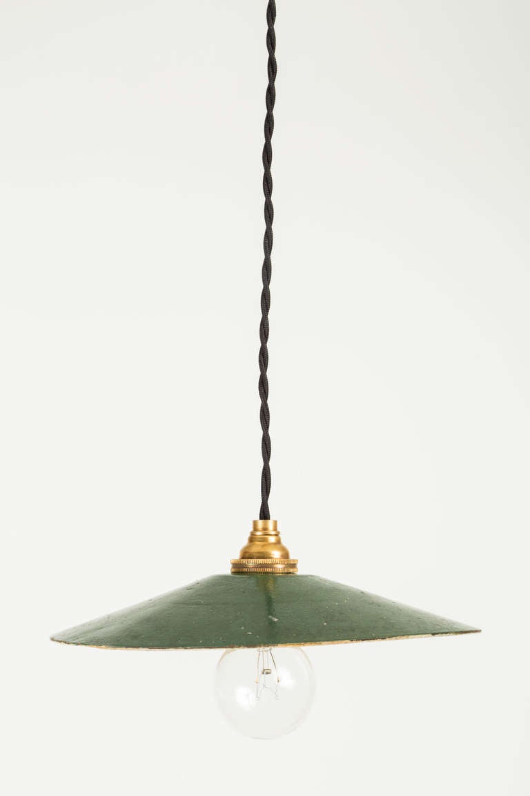 Mid-Century Modern Two French Pendants