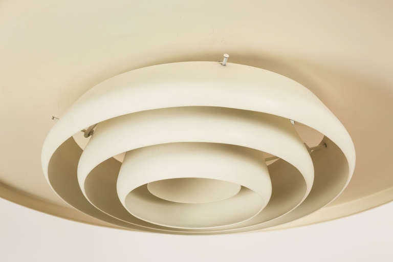 Alvar Aalto Ceiling Light In Excellent Condition In Los Angeles, CA