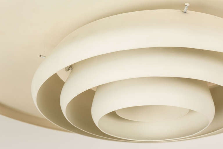 Aluminum Alvar Aalto Ceiling Light