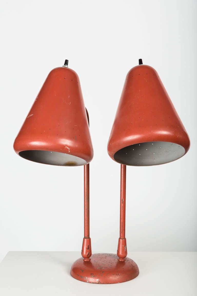 Mid-Century Modern Kurt Versen Table Lamp
