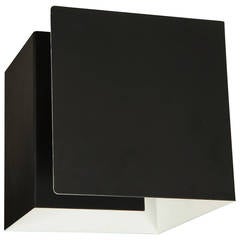 Custom Rewire Black Cube Ceiling or Wall Light 1