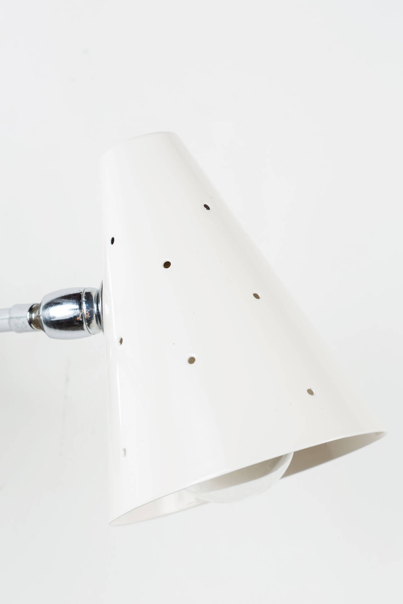 Chrome Pair of Stilux Sconces
