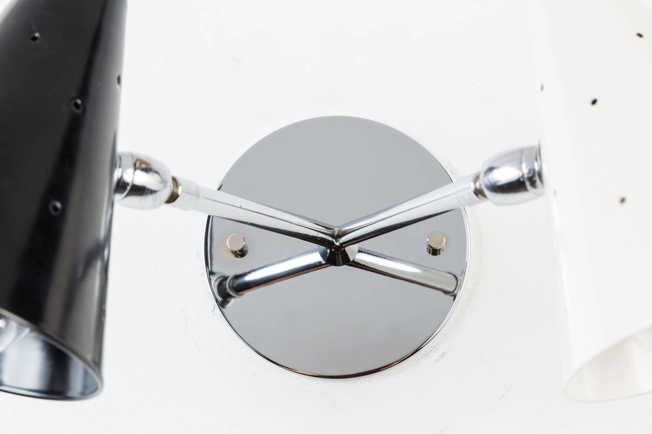 Mid-20th Century Pair of Stilux Sconces