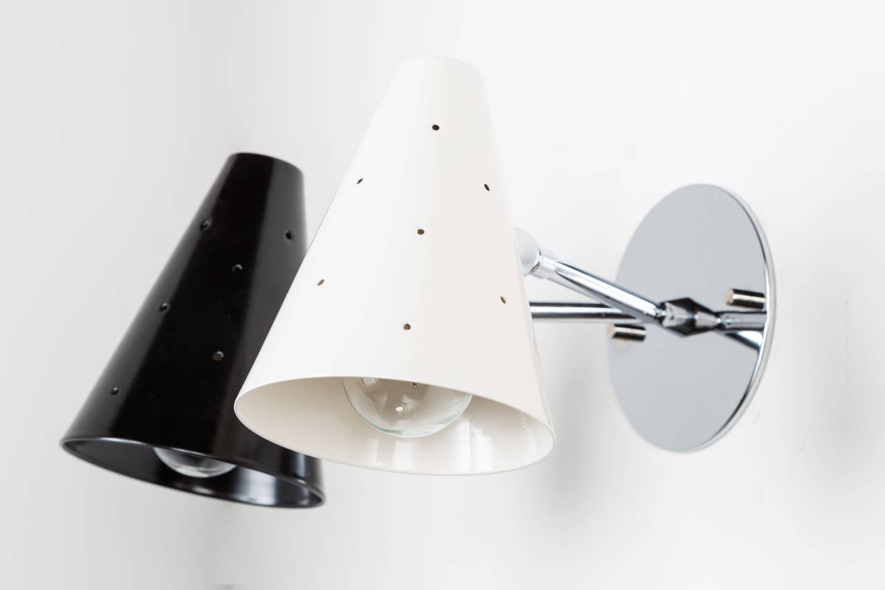 Italian Pair of Stilux Sconces